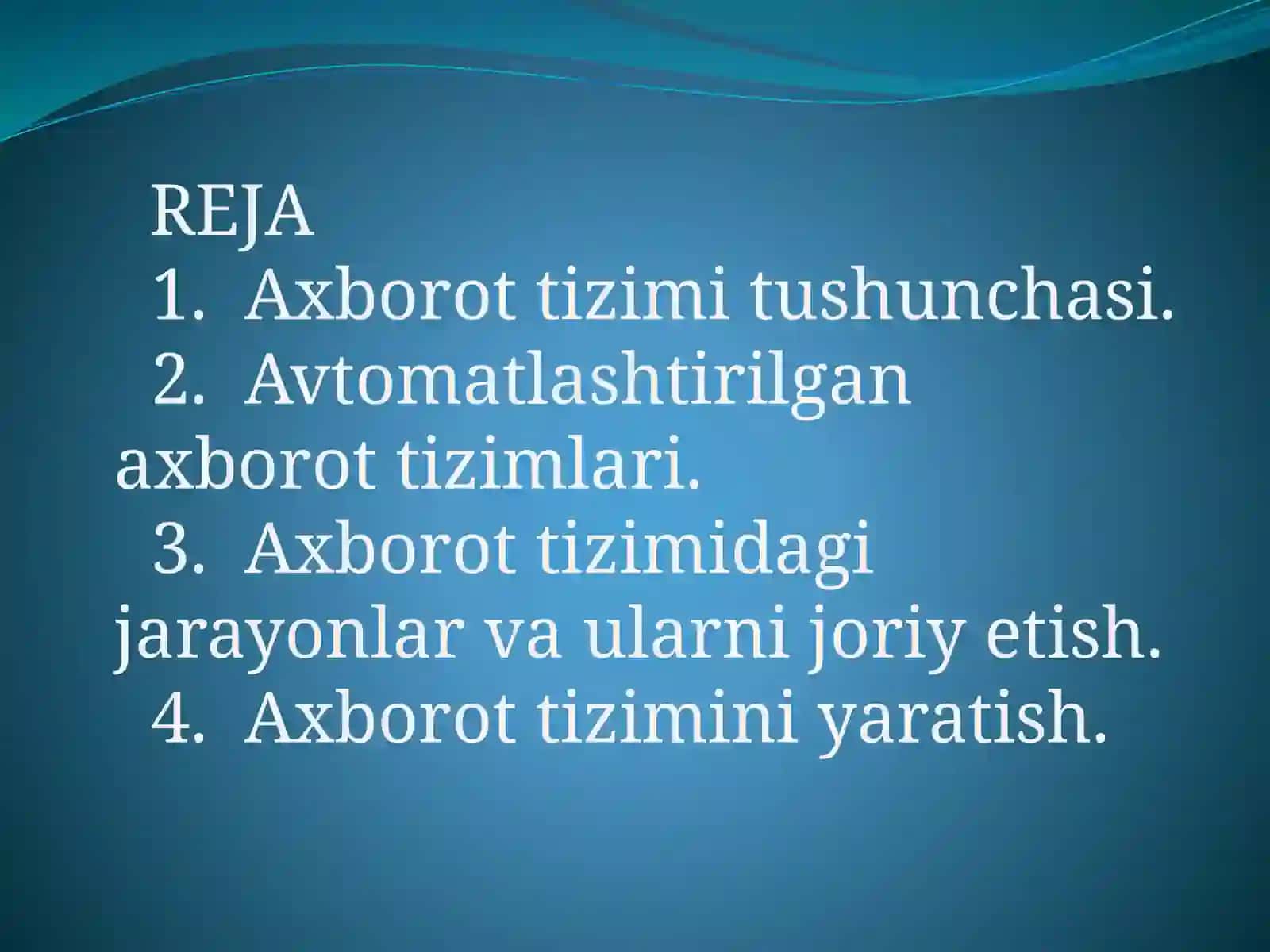 Axborot tushunchasi va turlari 2