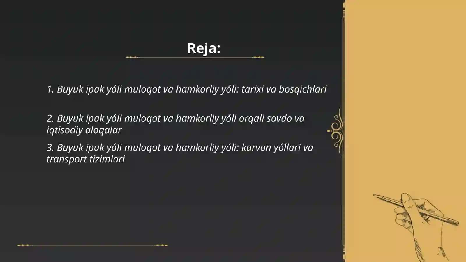 Buyuk ipak yóli muloqot va hamkorliy yóli: tarixi va bosqichlari 2