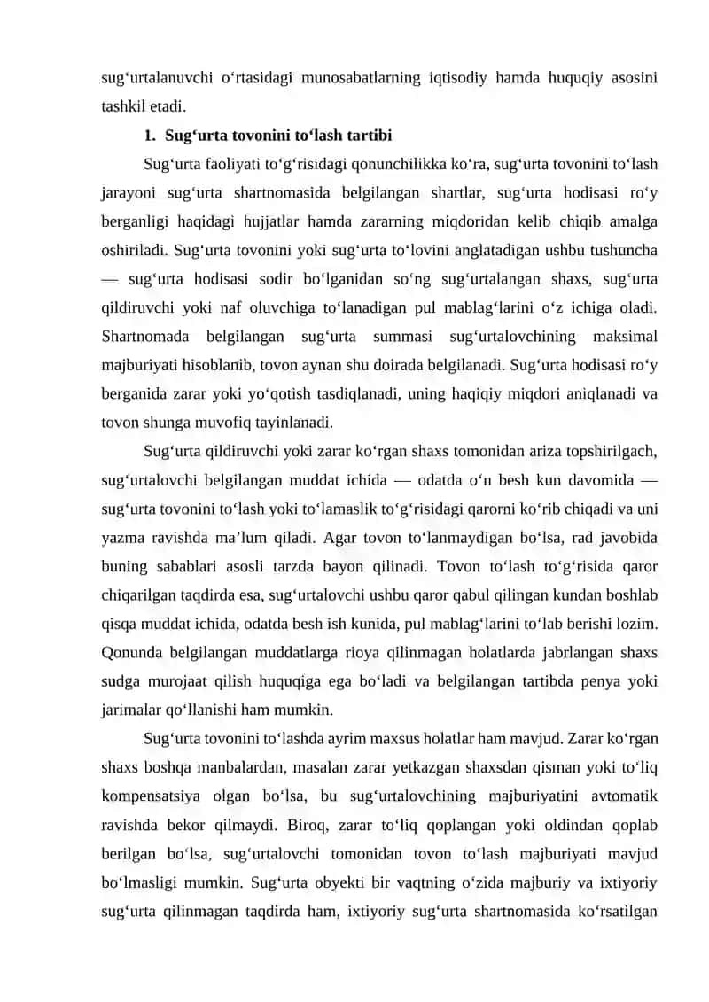 Sug‘urta tizimi 2
