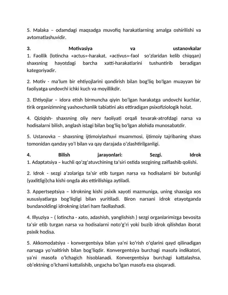 Psixologiya 2-kurs 2