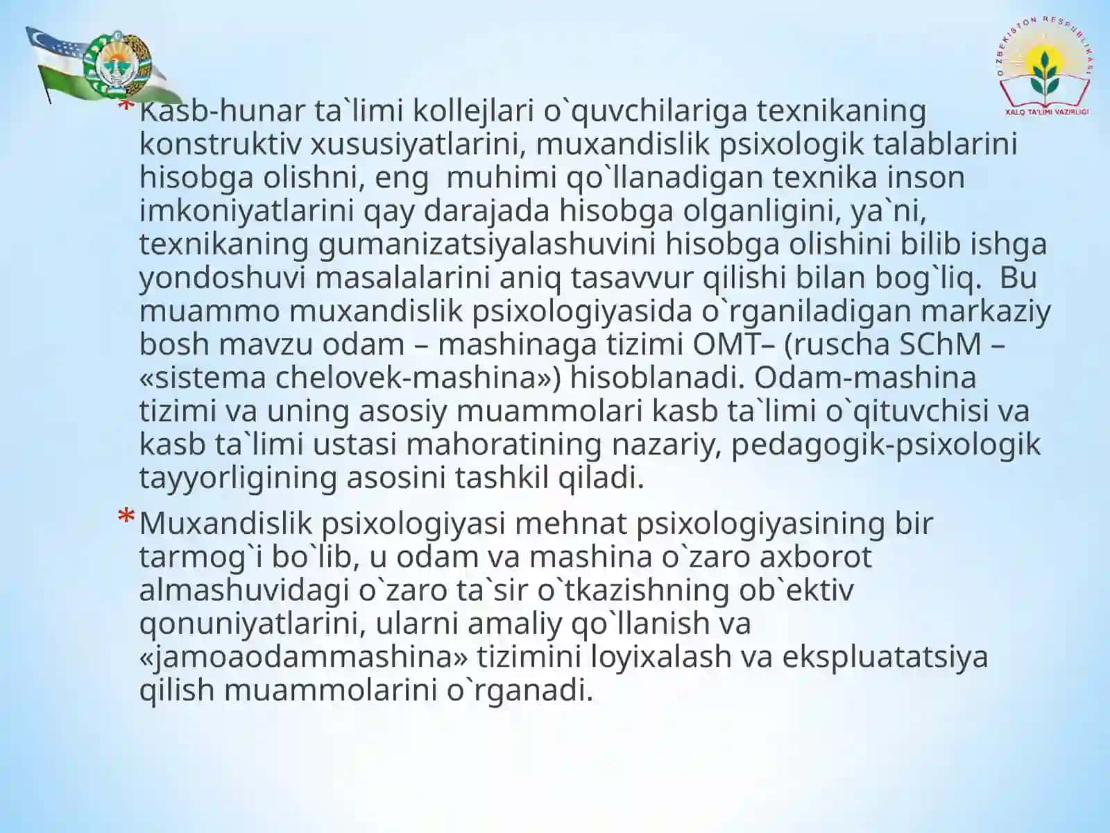 Kasb psixologiyasi mutaxasislik fan sifatida 2