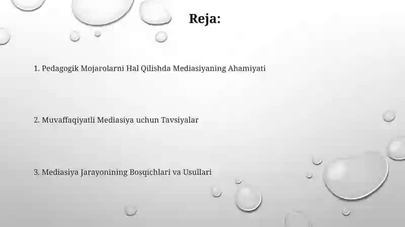 Pedagogik konfliktlarni bartaraf etishda mediatsiya 2