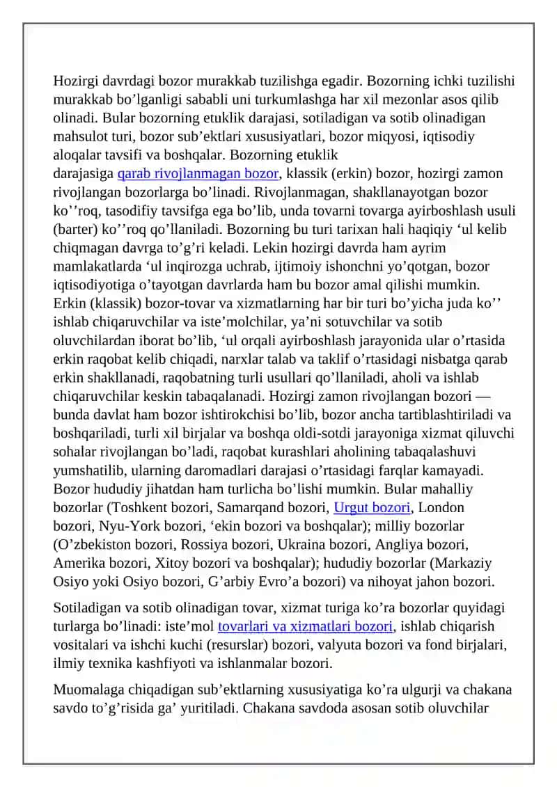 Xususiy talab va bozor talabi 2