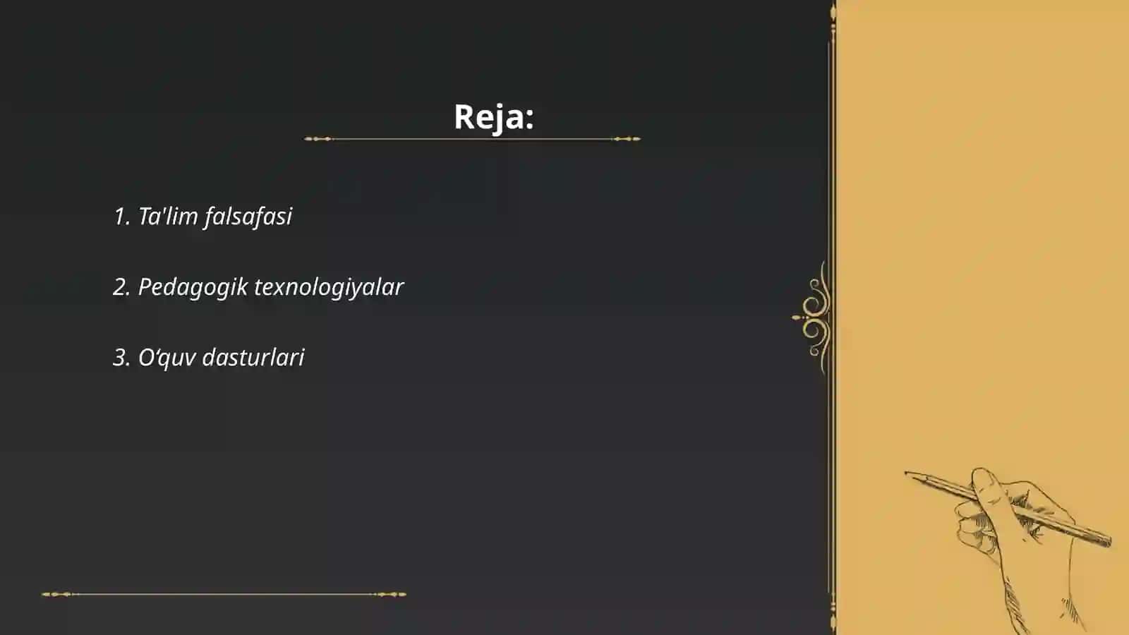 Ta'lim falsafasi 2