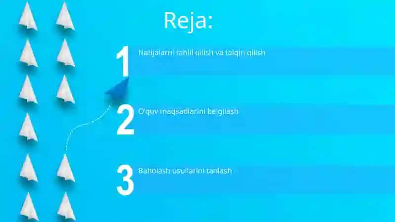 Oʻquvchilar bilimini nazorat qilish va baholash 2