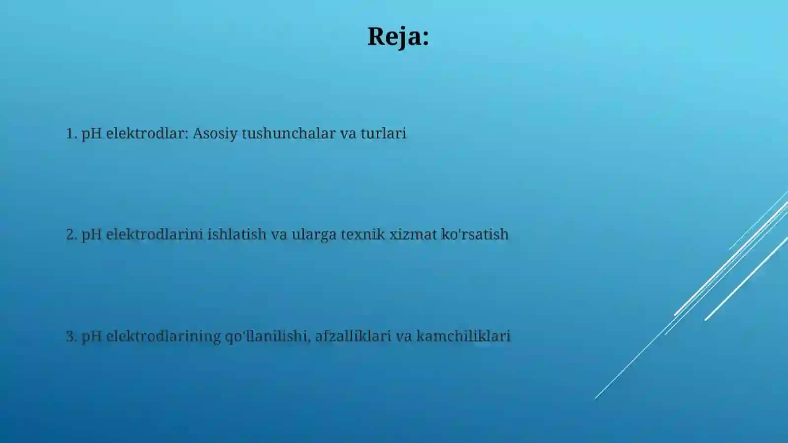 Phelektrodlarvaularningtuzilishivaishlatilishi 2