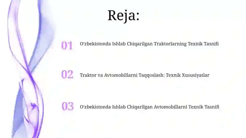 Oʻzbekistonda Ishlab Chiqarilgan Traktorlarning Texnik Tasnifi 2