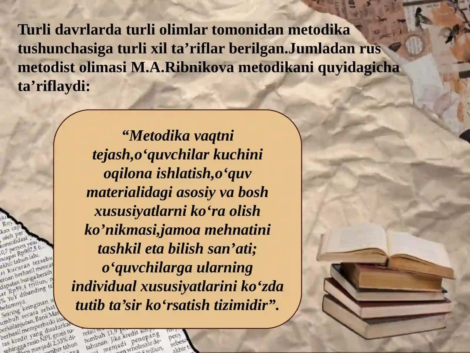 Adabiyot o‘qitish metodikasining tarixiy taraqqiyot bosqichlari 2