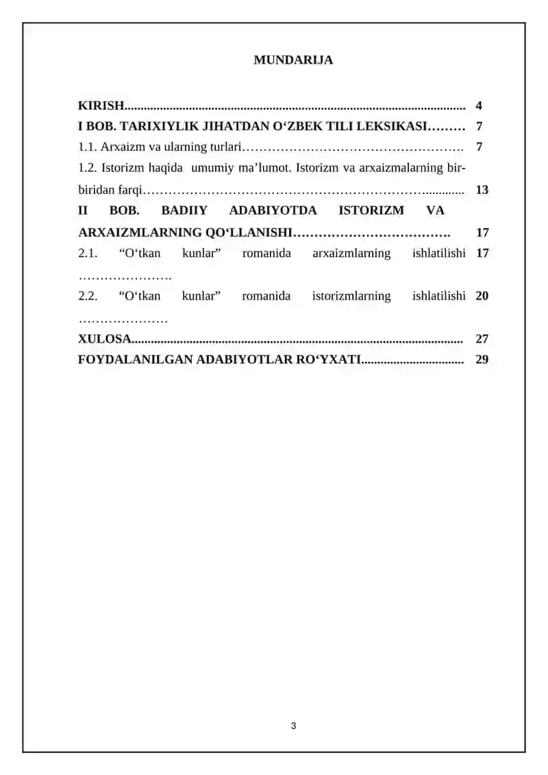 O‘zbek tili leksikada istorizm va arxaizm 2