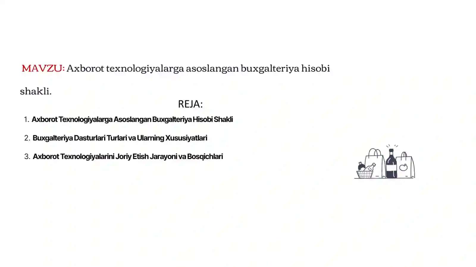 Axborot Texnologiyalarga Asoslangan Buxgalteriya Hisobi Shakli 2