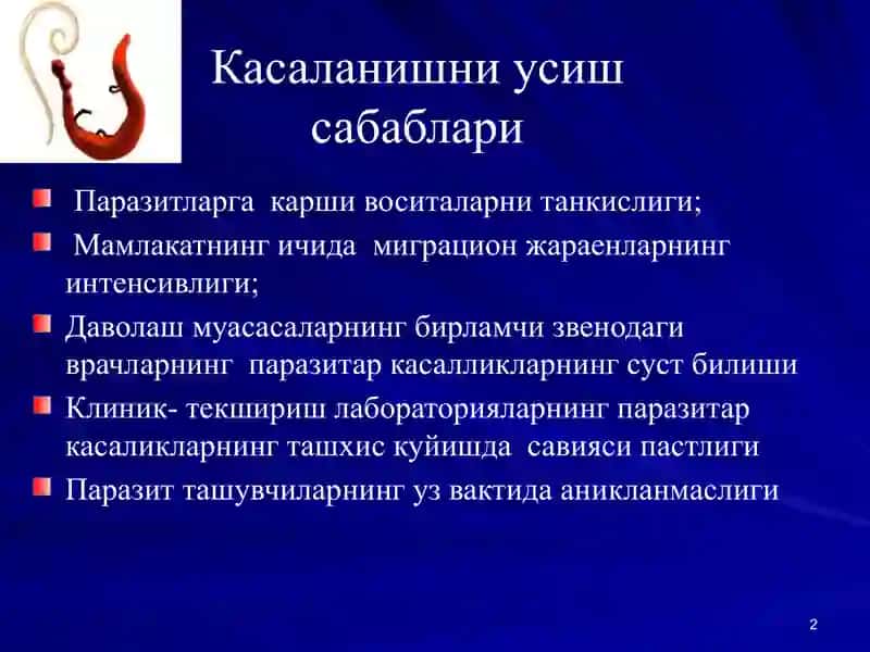 Паразитар касалликлар 2