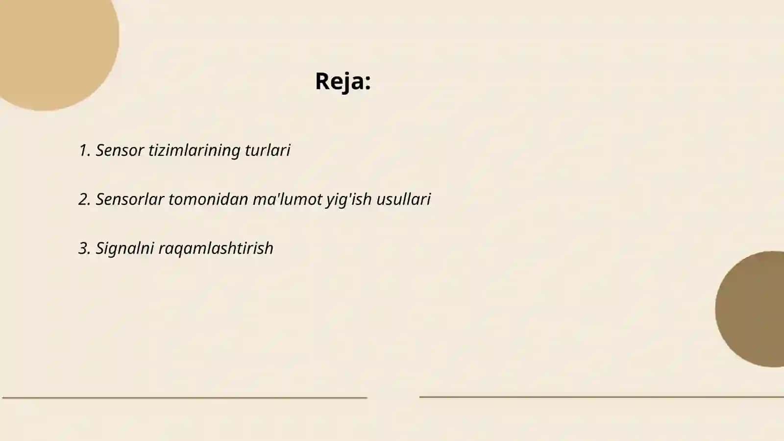 Sensor tizimda axborotni qayta ishlash mexanizmlari 2
