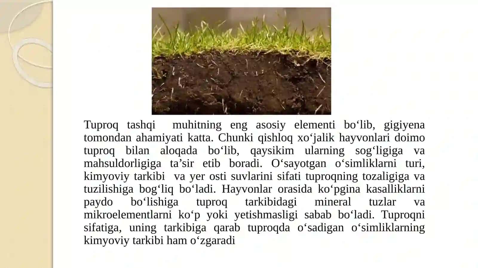 Tuproqning fizik-kimyoviy xossalarini aniqlash, tupiroqni bakteriologik va gelmintologik tekshirish 2