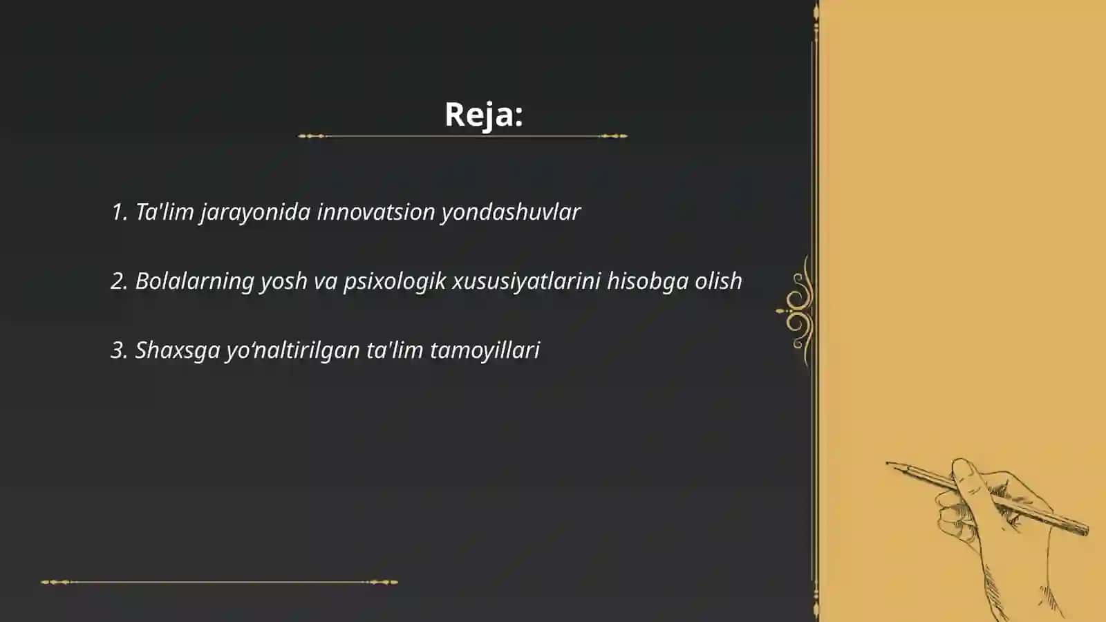 Ta'lim jarayonida innovatsion yondashuvlar 2