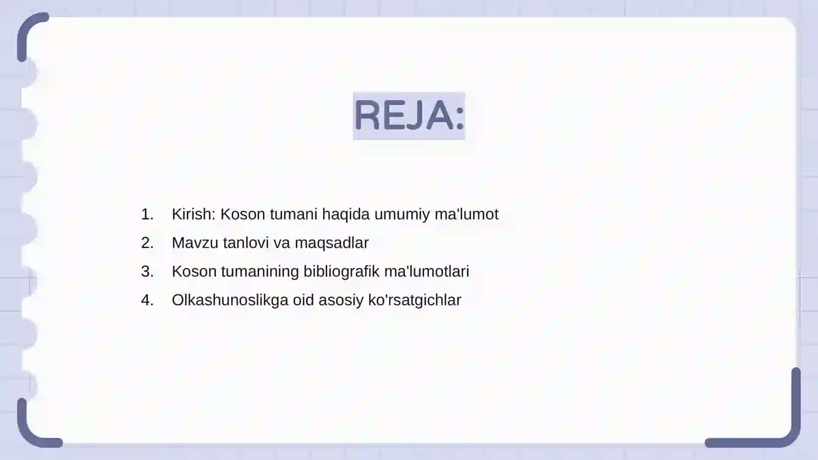 Koson tumani bibliografik òlkashunoslikga oid ko'rsatgich 2