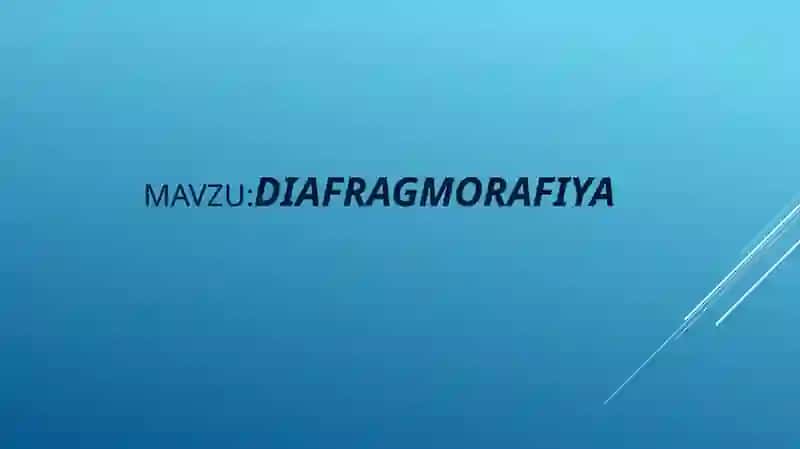 Diafragmorafiya 2