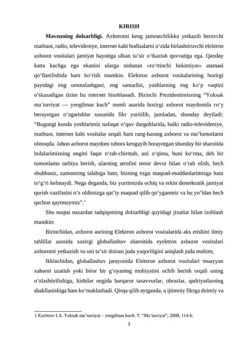 INTERNETDA “OMMAVIY MADANIYAT”NING AKS ETISHI 2