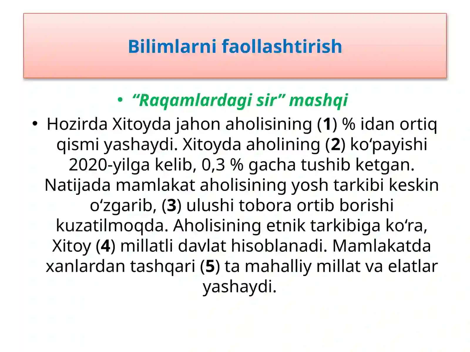 Xitoy iqtisodiyoti va iqtisodiy rayonlari 2