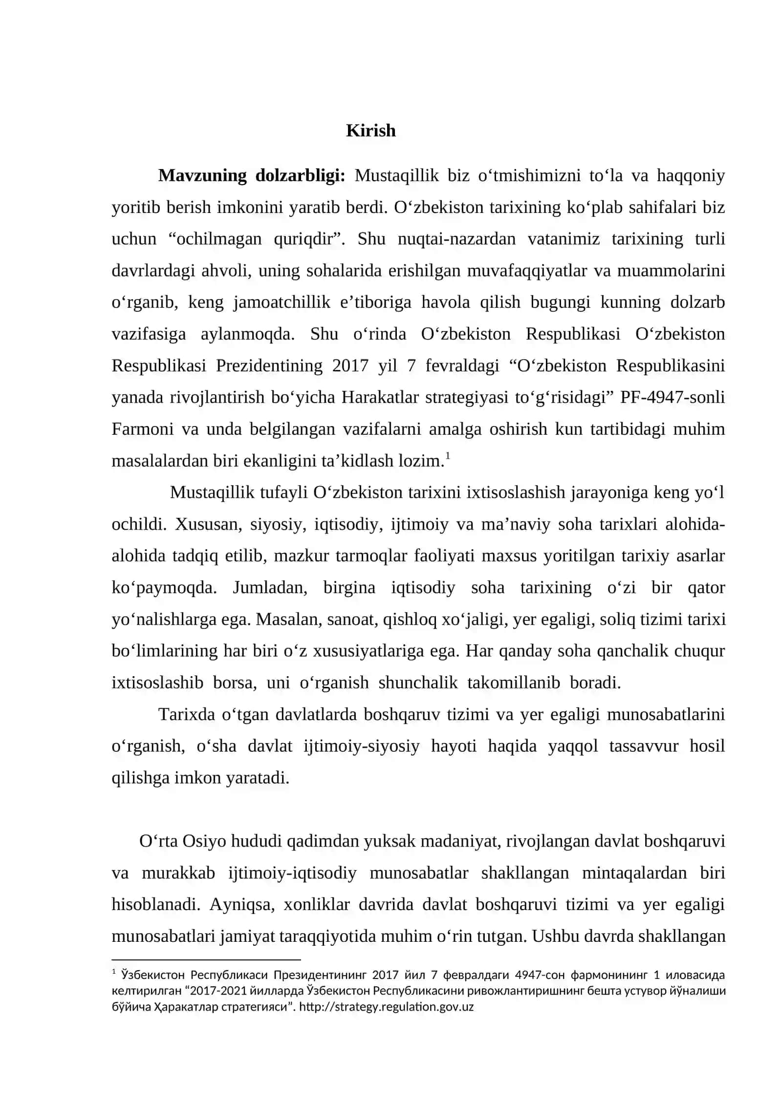 O‘rta Osiyo xonliklarida davlat boshqaruvi va yer egaligi munosabatlari 2