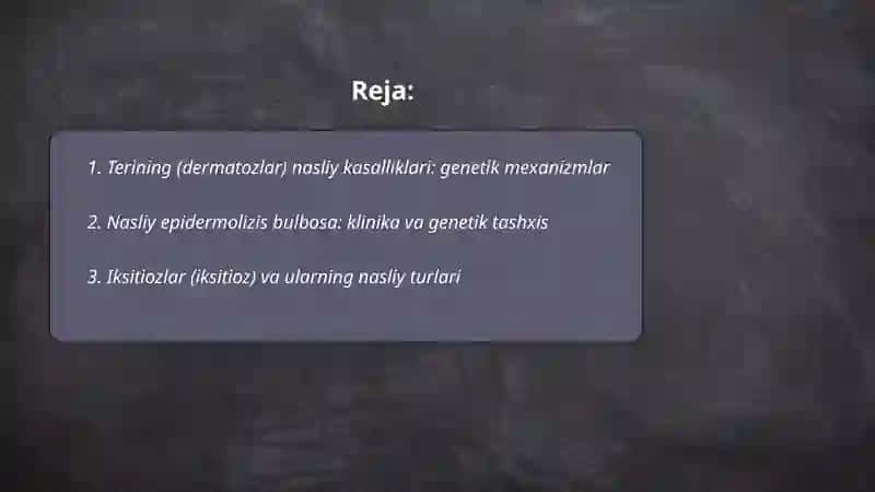 Terining (dermatozlar) nasliy kasalliklari, Qandsiz diabet kasalligi 2