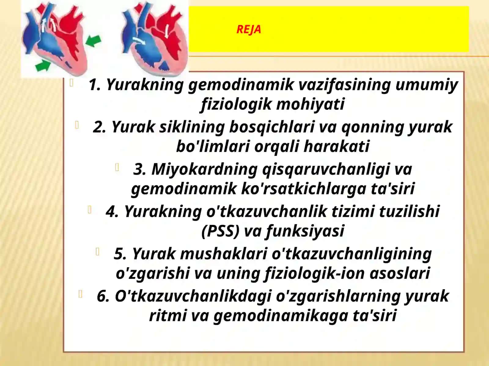 Narmal fiziyologiya fanidan 2