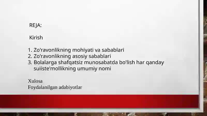 Oilaviymaishiy zo'ravonlik jinoyatining jinoiy huquqiy tavsifi 2