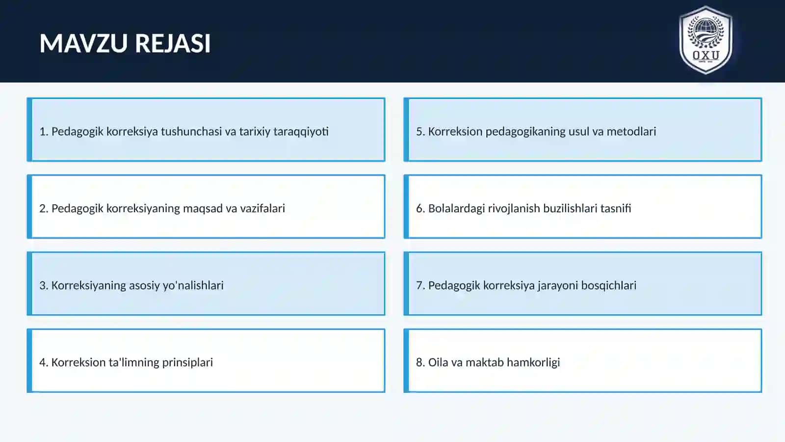 PEDAGOGIK KORREKSIYA TUSHUNCHASI 2