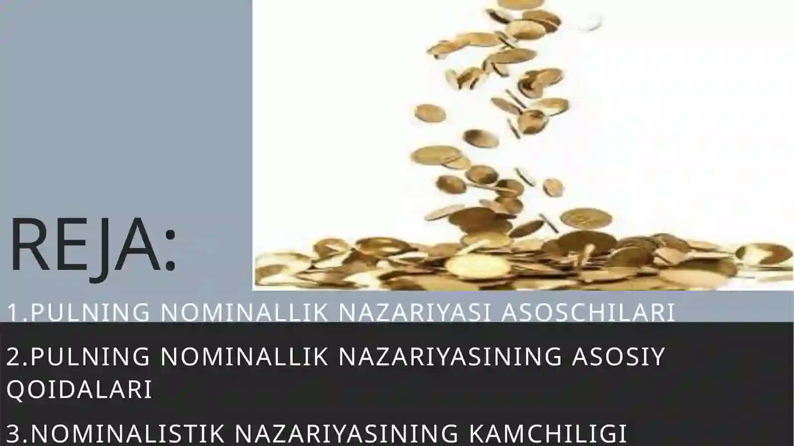 PULNING NOMINALLIK NAZARIYASI 2