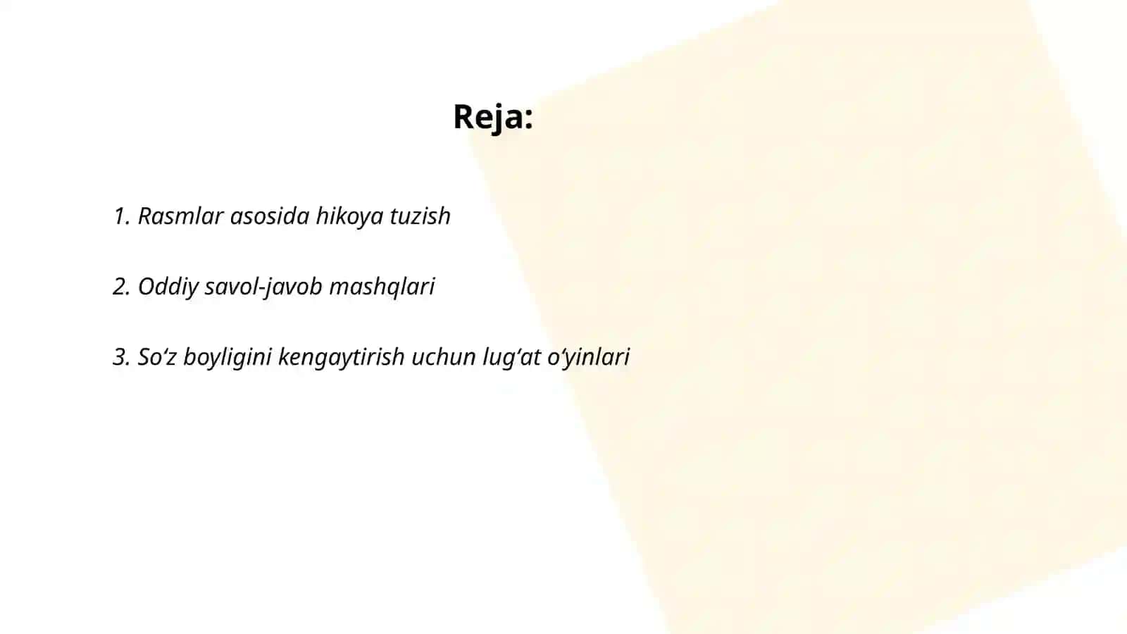Rasmlar asosida hikoya tuzish 2