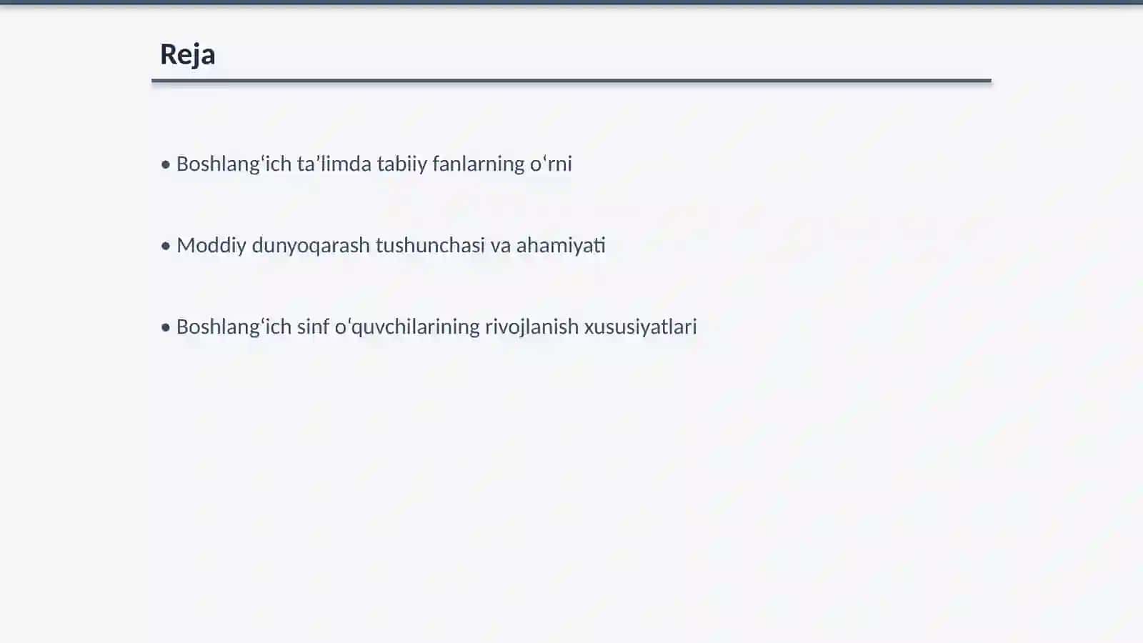Boshlangʻich taʼlimda tabiiy fanlarning o‘rni 2