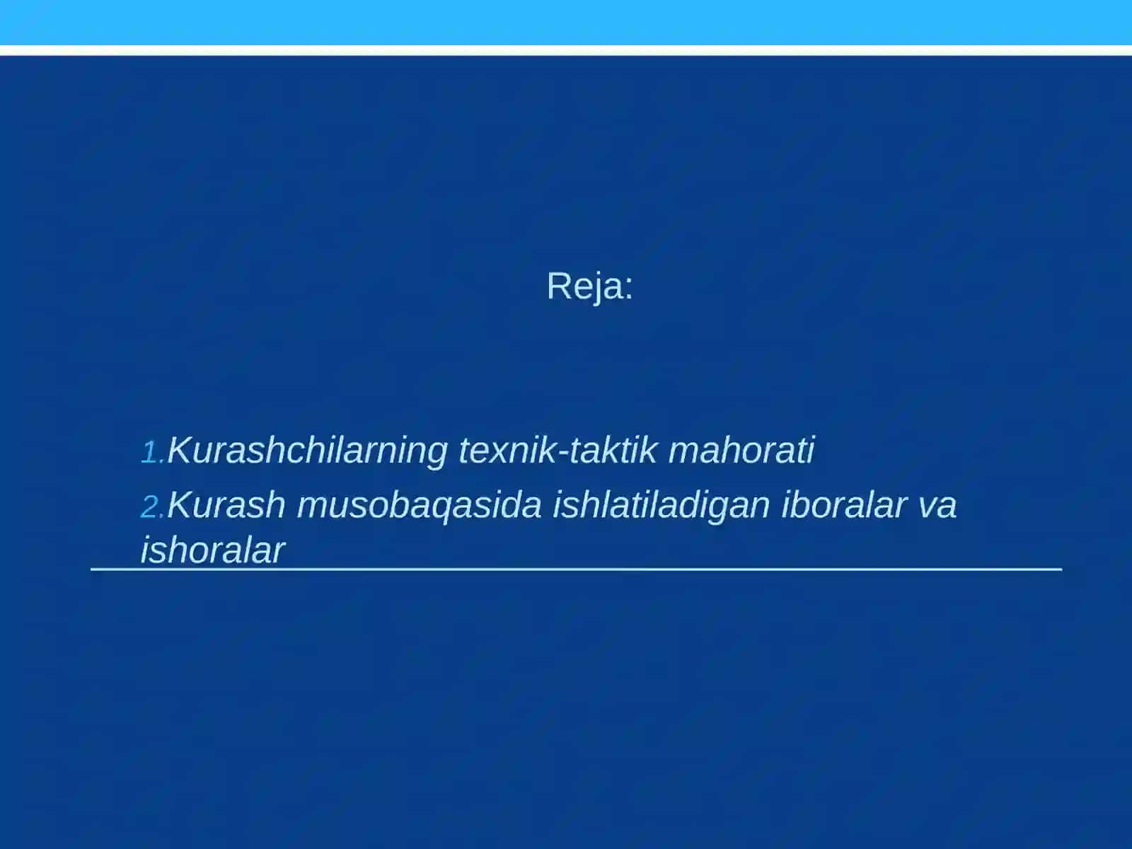 KURASHDA TEXNIK USULLARGA QARSHI - USUL QOʻLLASH 2