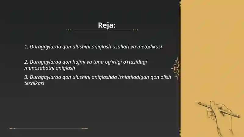 Duragaylarda qon ulushini aniqlash 2