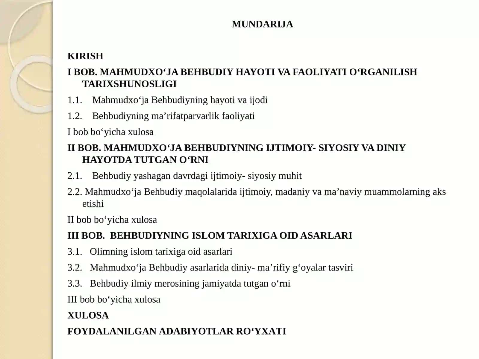 Mahmudxo‘ja Behbudiyning islom tarixiga oid asarlari 2