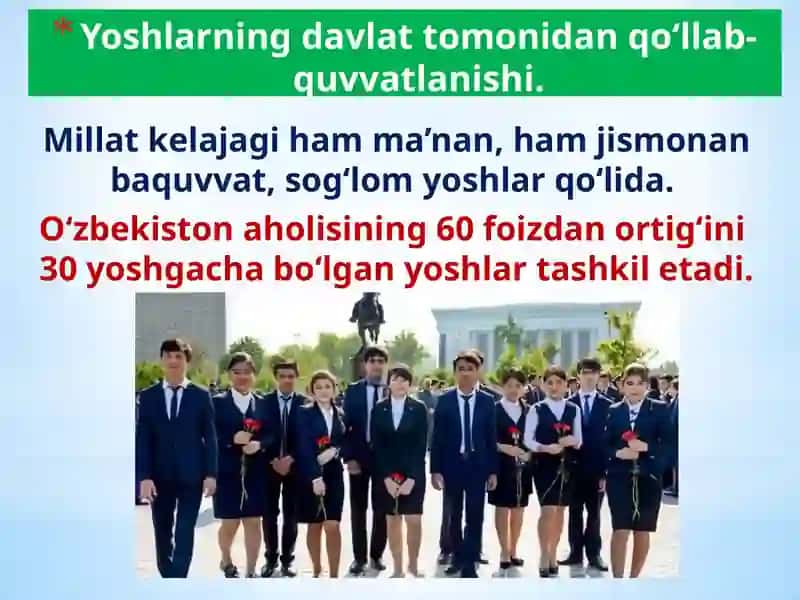 O‘zbekiston respublikasida ta’lim sohasida amalga oshirilgan islohotlar 2