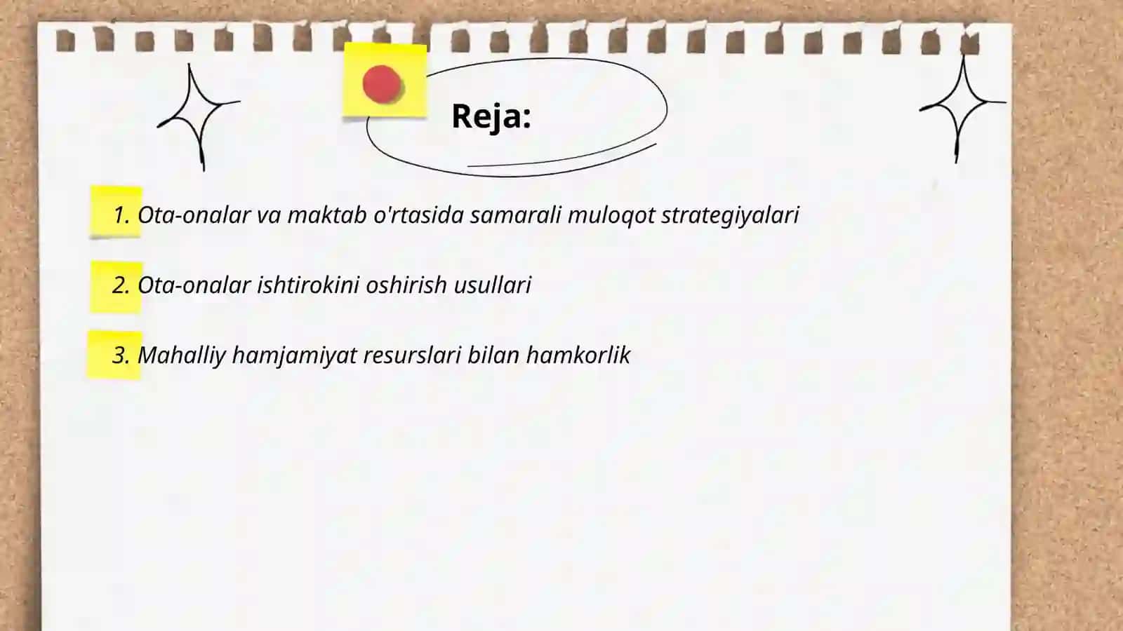 Ota-onalar va maktab o'rtasida samarali muloqot strategiyalari 2
