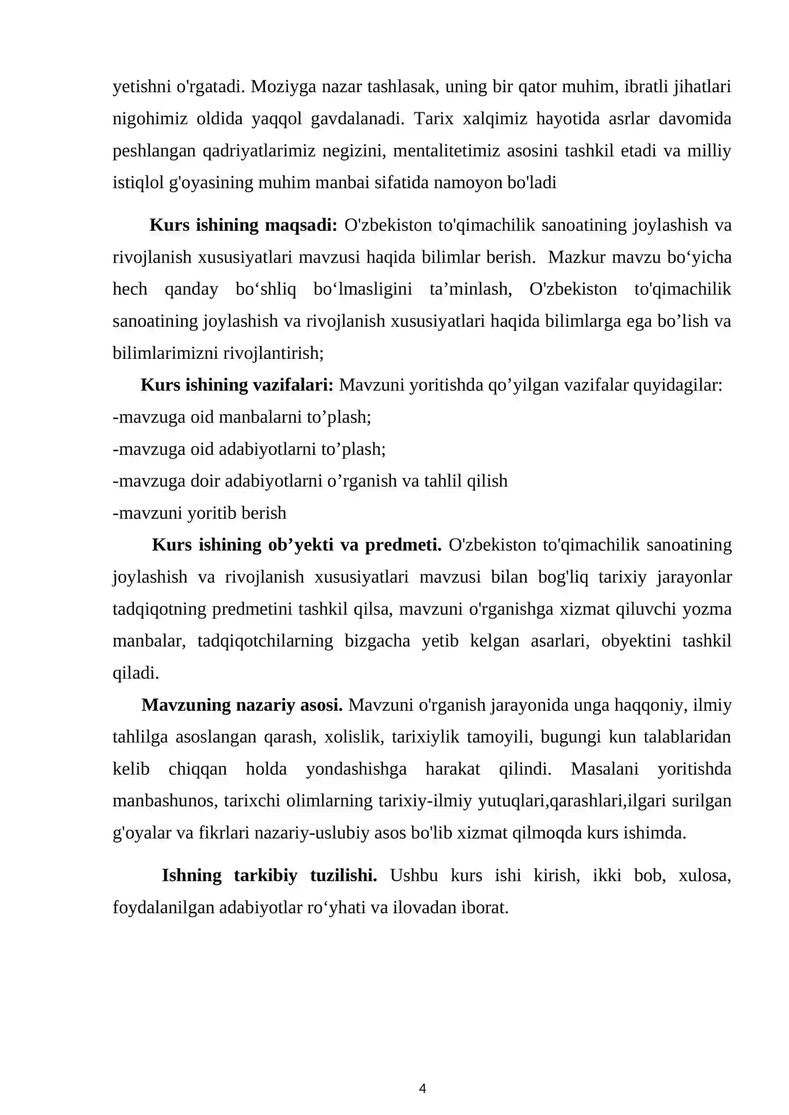 To`qimachilik sanoati va yengil sanoat tarixini o`rganish 2