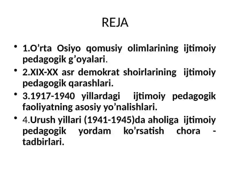 O‘rtа Osiyo qоmusiy оlimlаrining ijtimоiy pеdаgоgik g’оyalаri 2