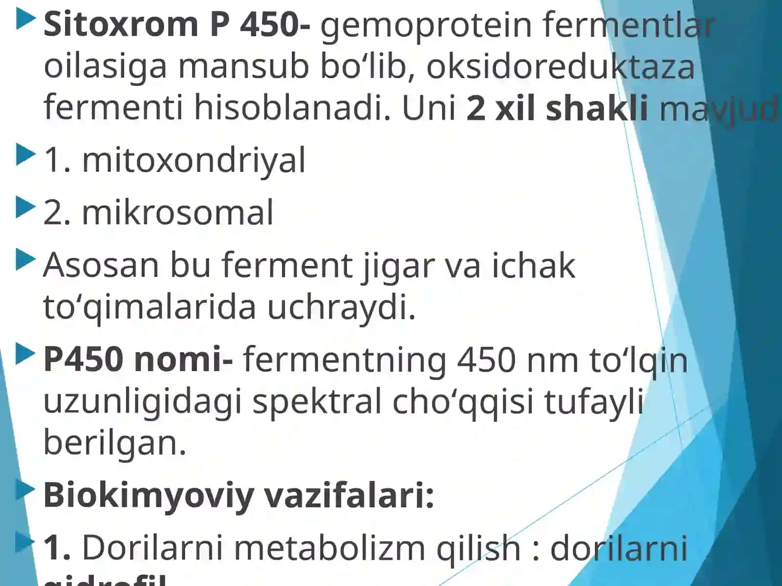 Sitoxrom P450 Induktorlari va Ingibitorlari 2