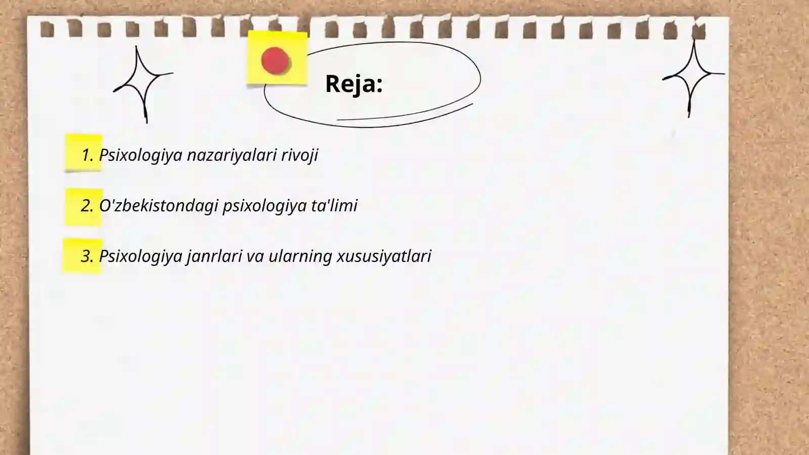 Psixologiya nazariyalari rivoji 2
