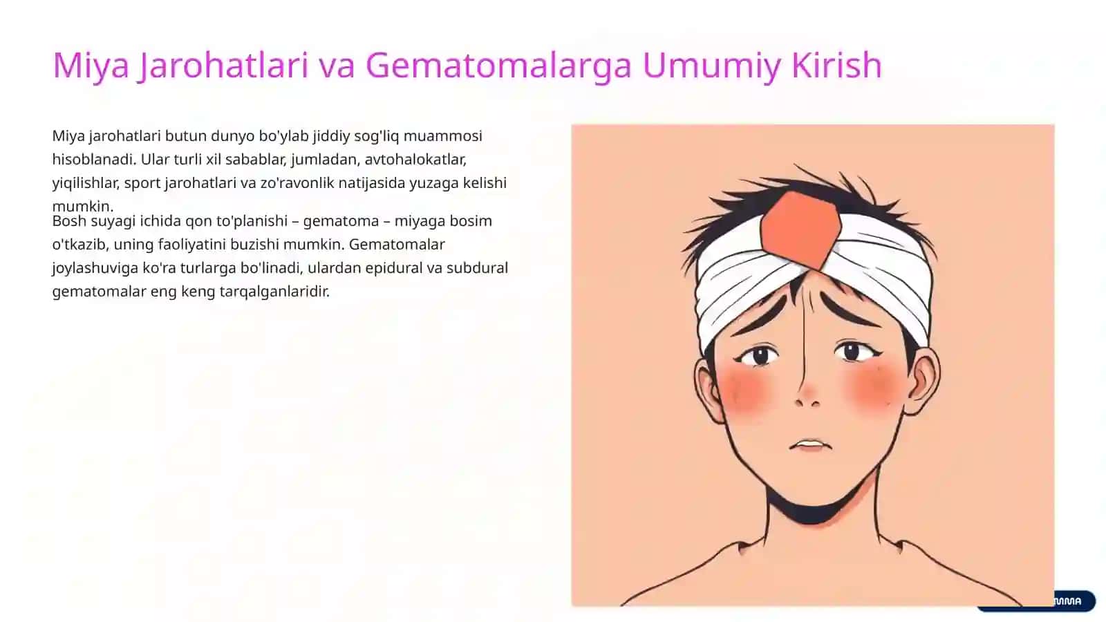 Epidural va Subdural Gematomalar: Solishtirma Tahlil 2