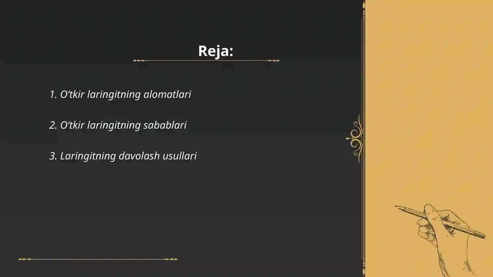Oʻtkir laringit osti laryngiti 2