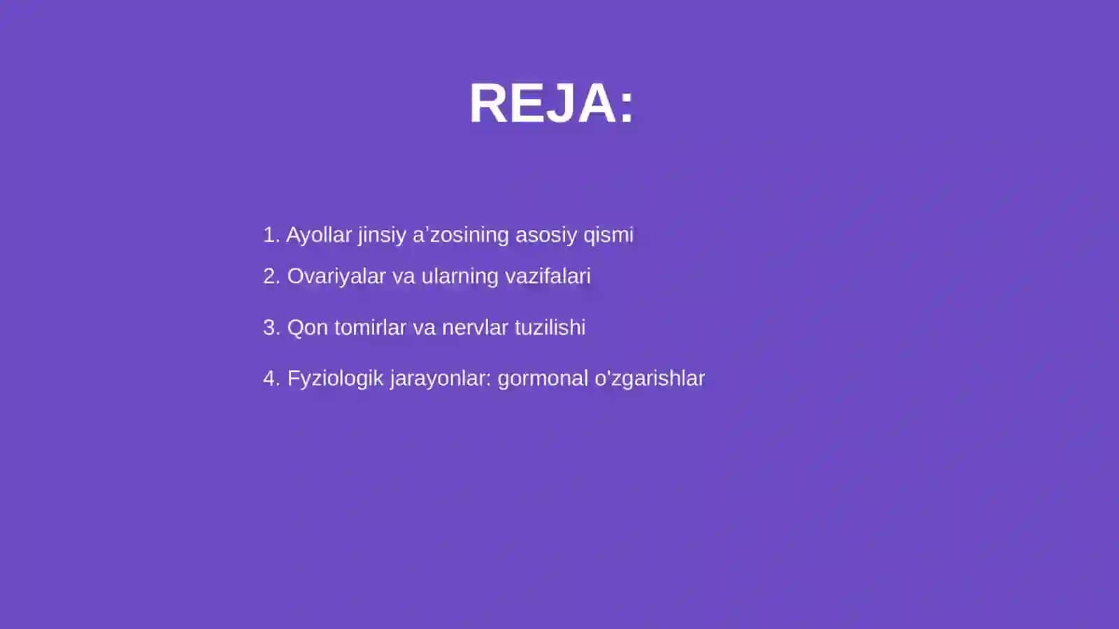 Ayollar jinsiy aʼzosining anatomiyasi va fiziologiyasi 2