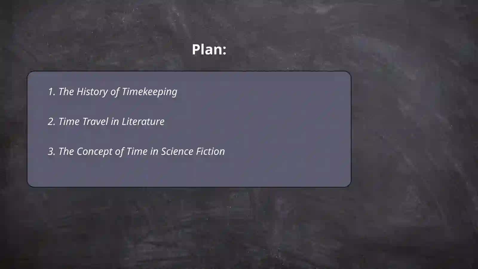The History of Timekeeping 2