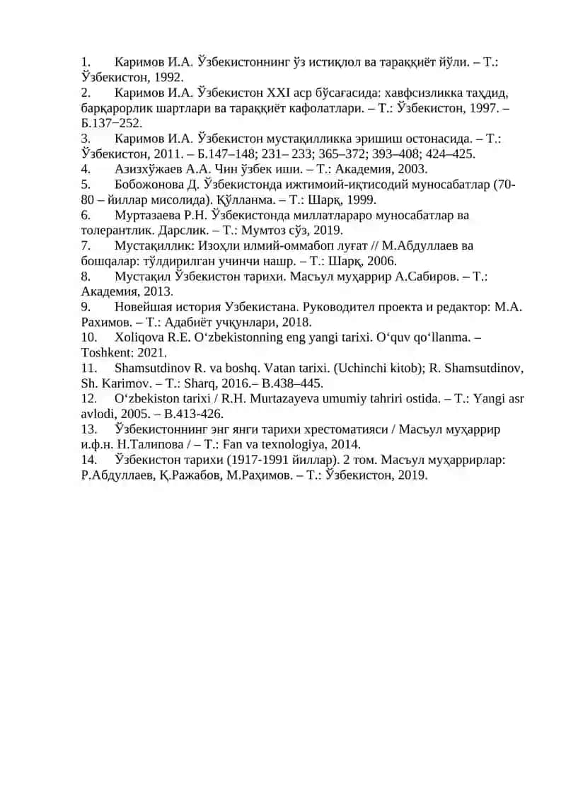 O‘zbekistonda mustaqillik g‘oyalarining tarixiy asoslari 2