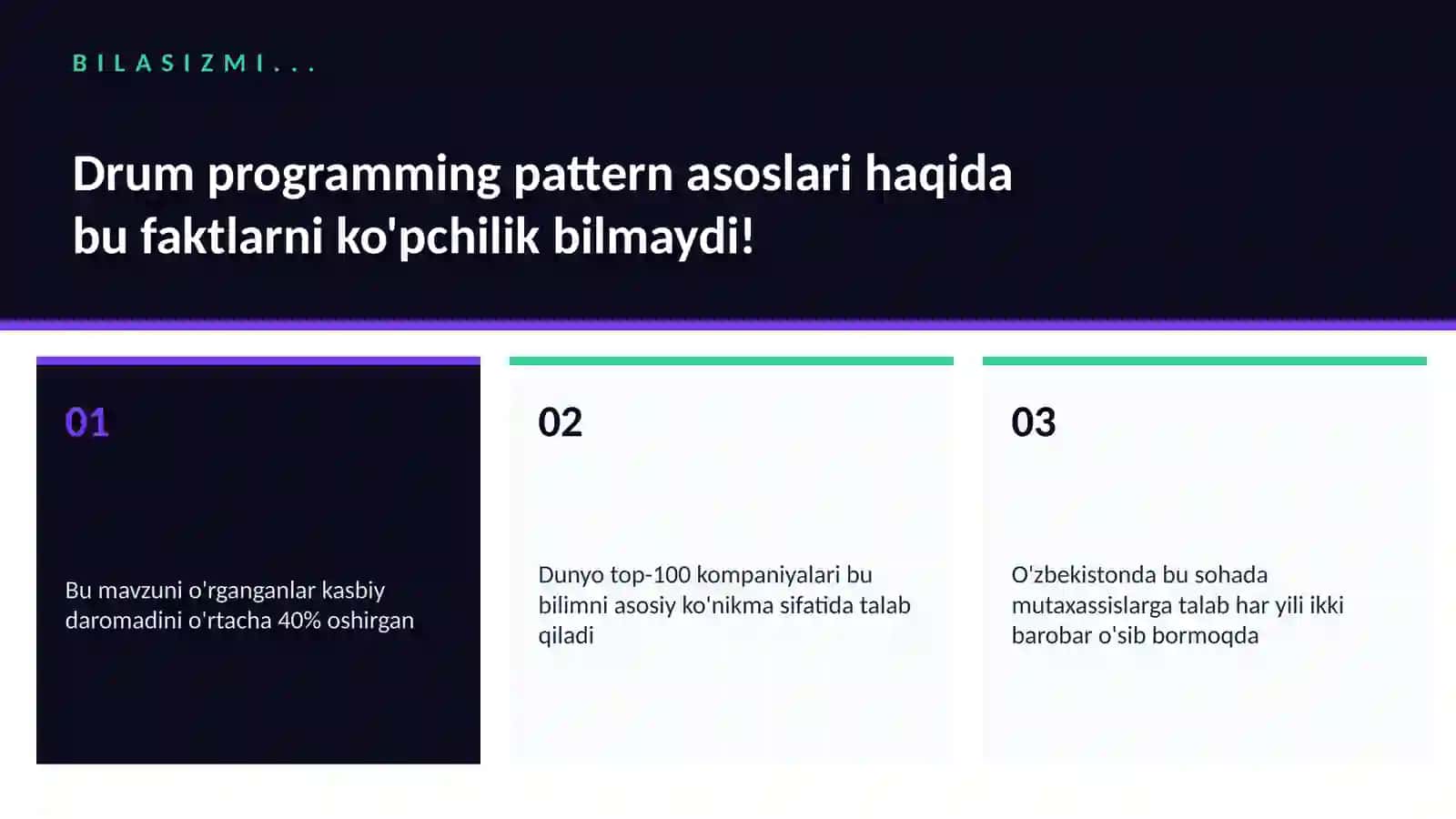 Drum programming pattern asoslari 2