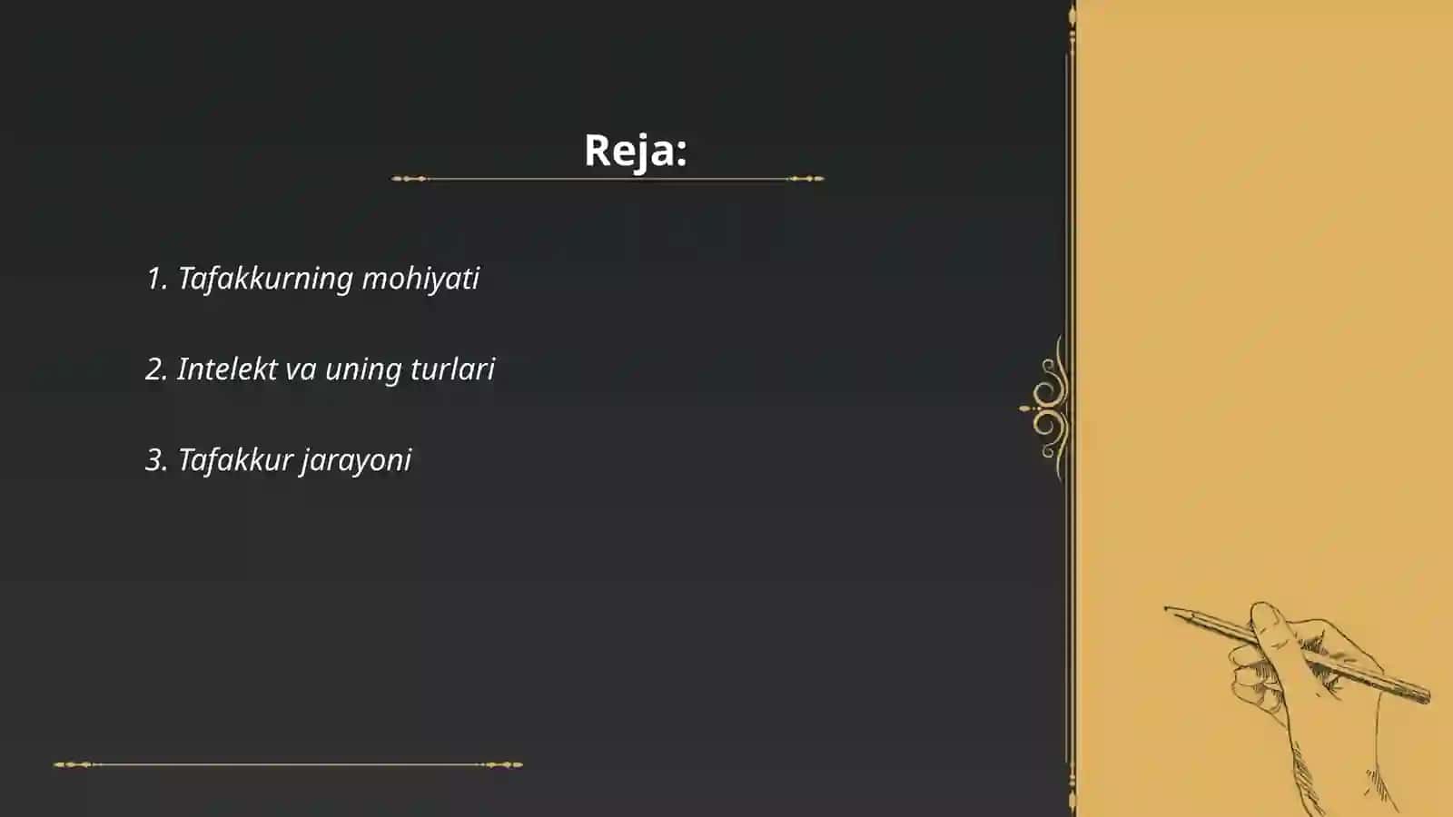 Tafakkur va Intelekt 2