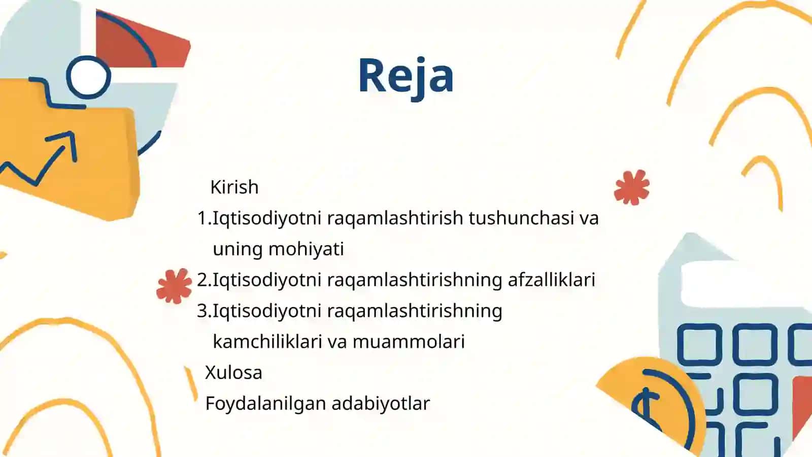 Iqtisodiyotni raqamlashtirish jarayonining afvzalliklari va kamchiliklari 2