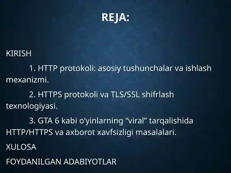 HTTP va HTTPS vaularni ishlash mexanizimi 2