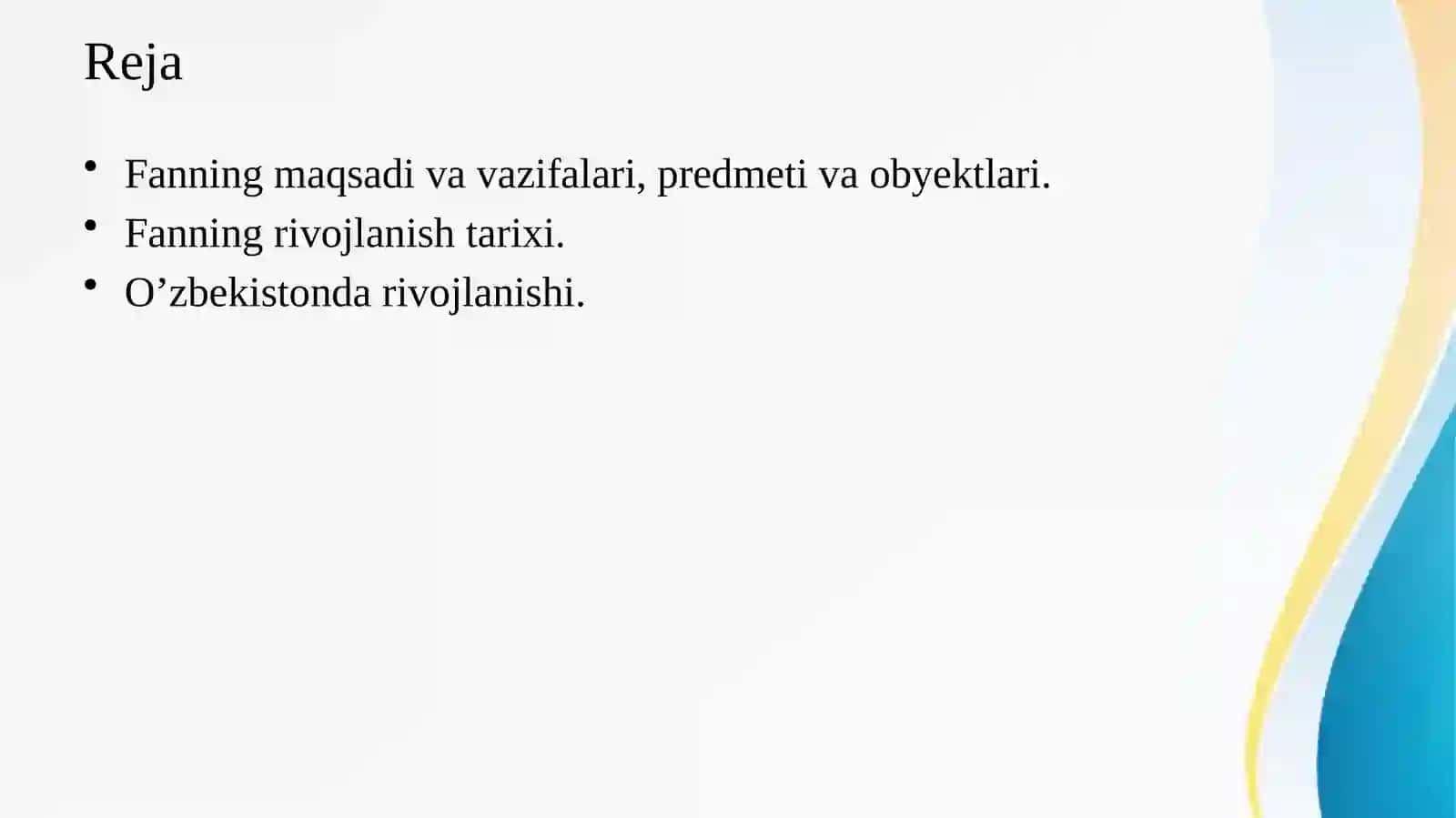 Agrokimyoviy tekshirish usullari faniga kirish 2