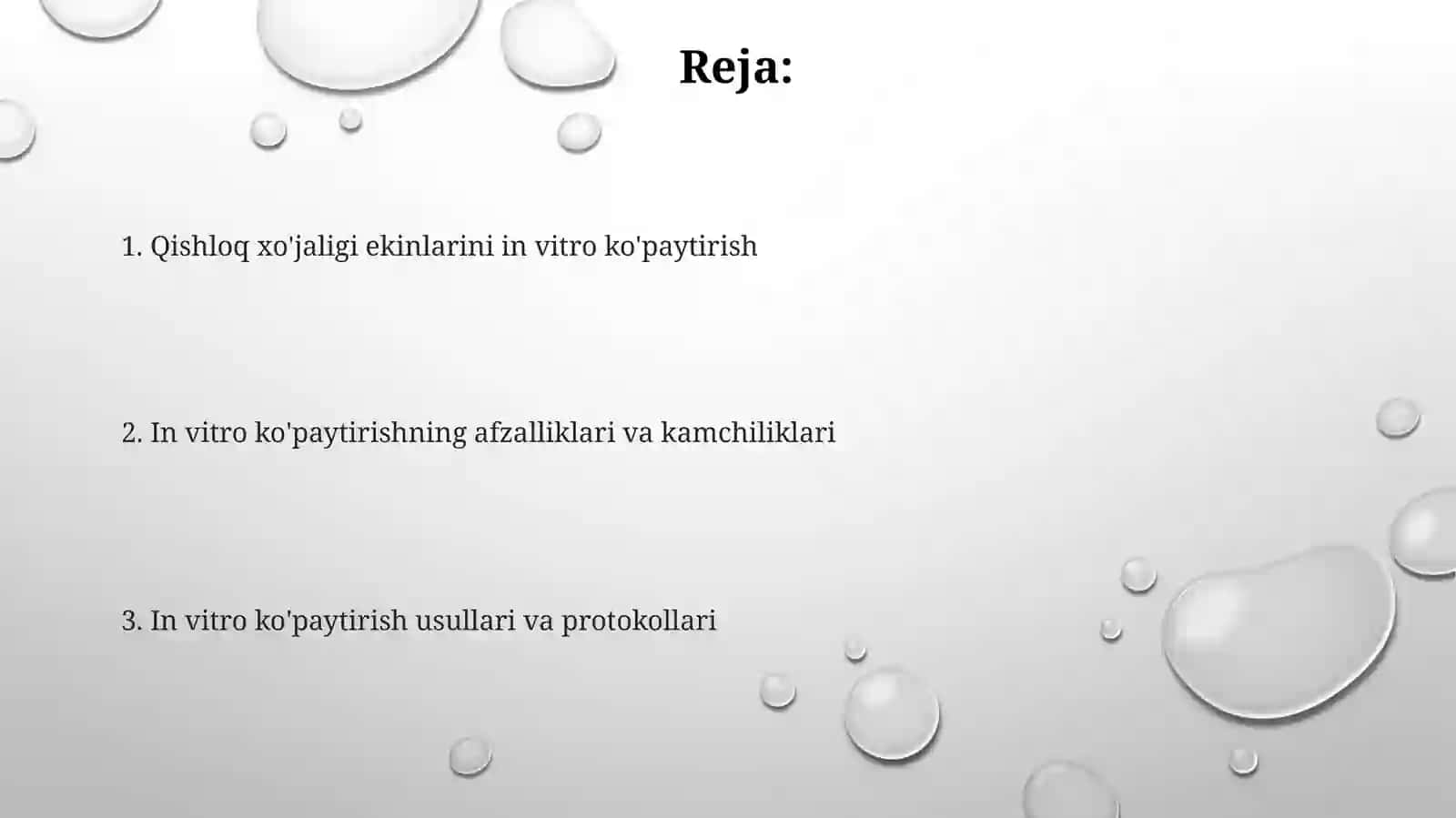 Qishloq xoʻjaligi ekinlarini invitro sharoitida koʼpaytirish 2